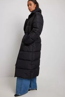 NA-KD Trend Oversized Long Puffer Jacket