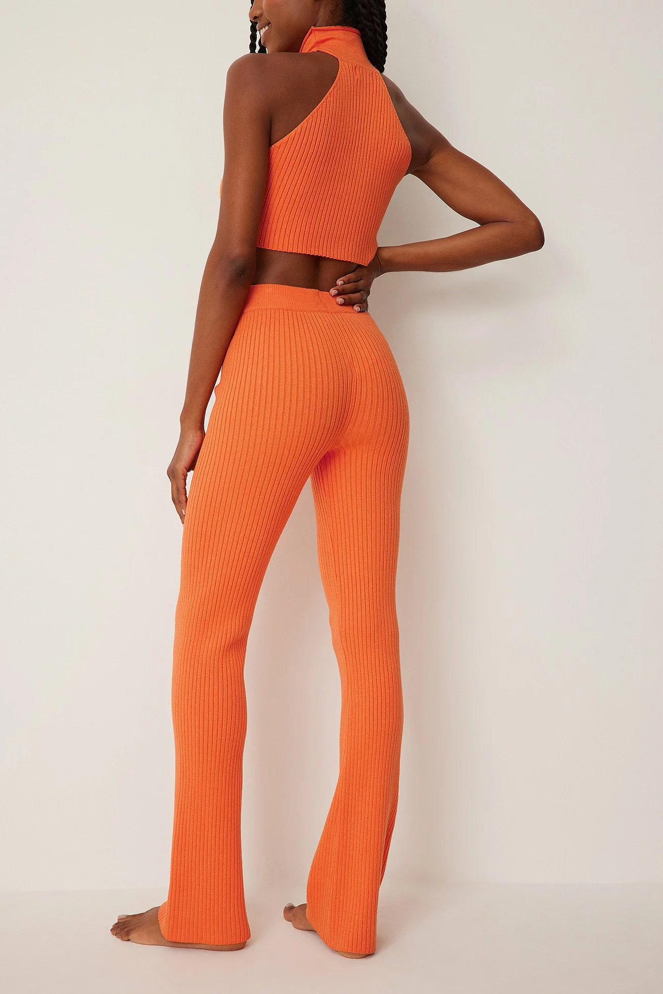 Handpicked X NA-KD Ribbed Pants - Image 7