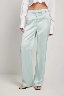 NA-KD Party Satin Suit Pants