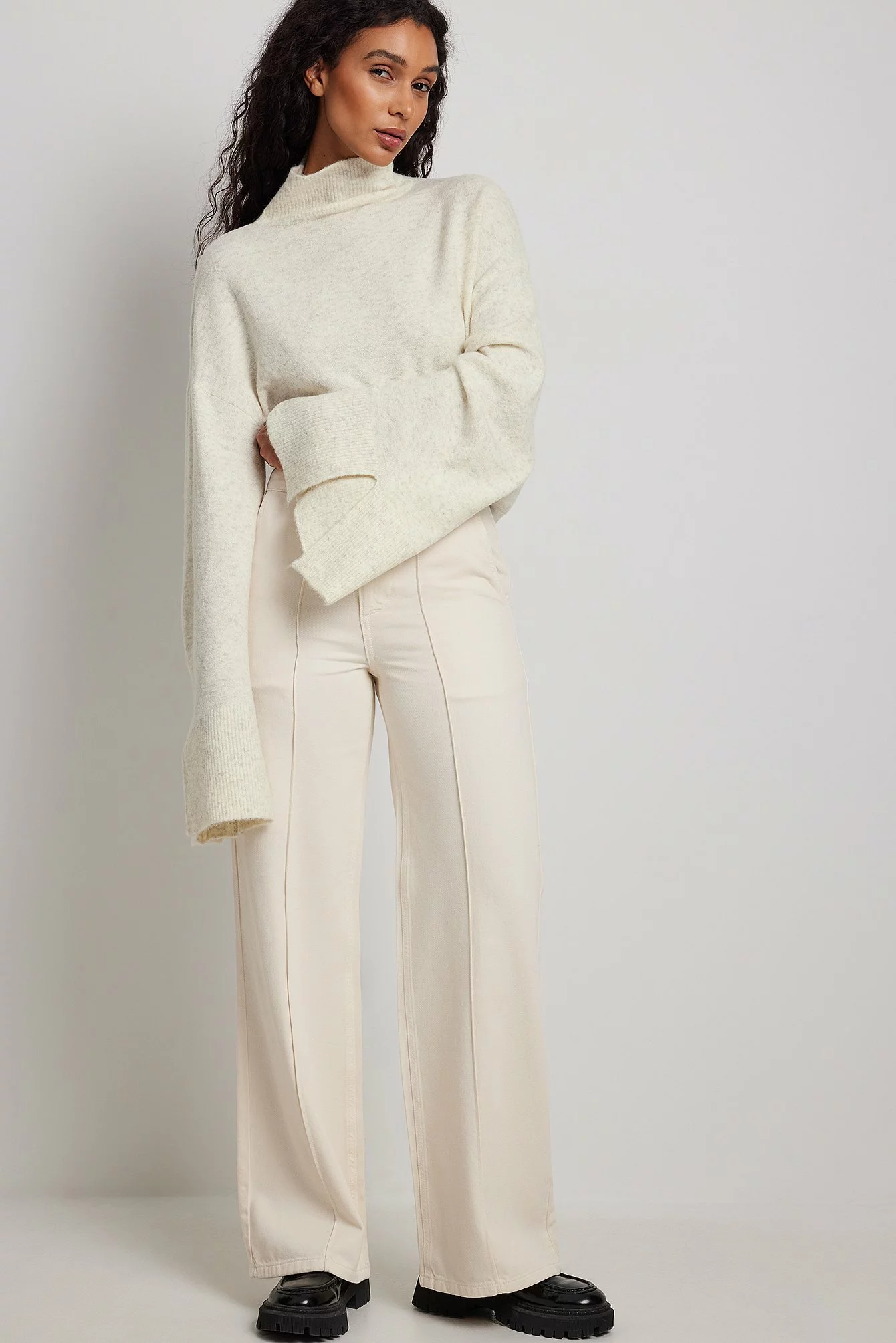 Georgina Lennon X NA-KD Seam Detail Denim - Image 7