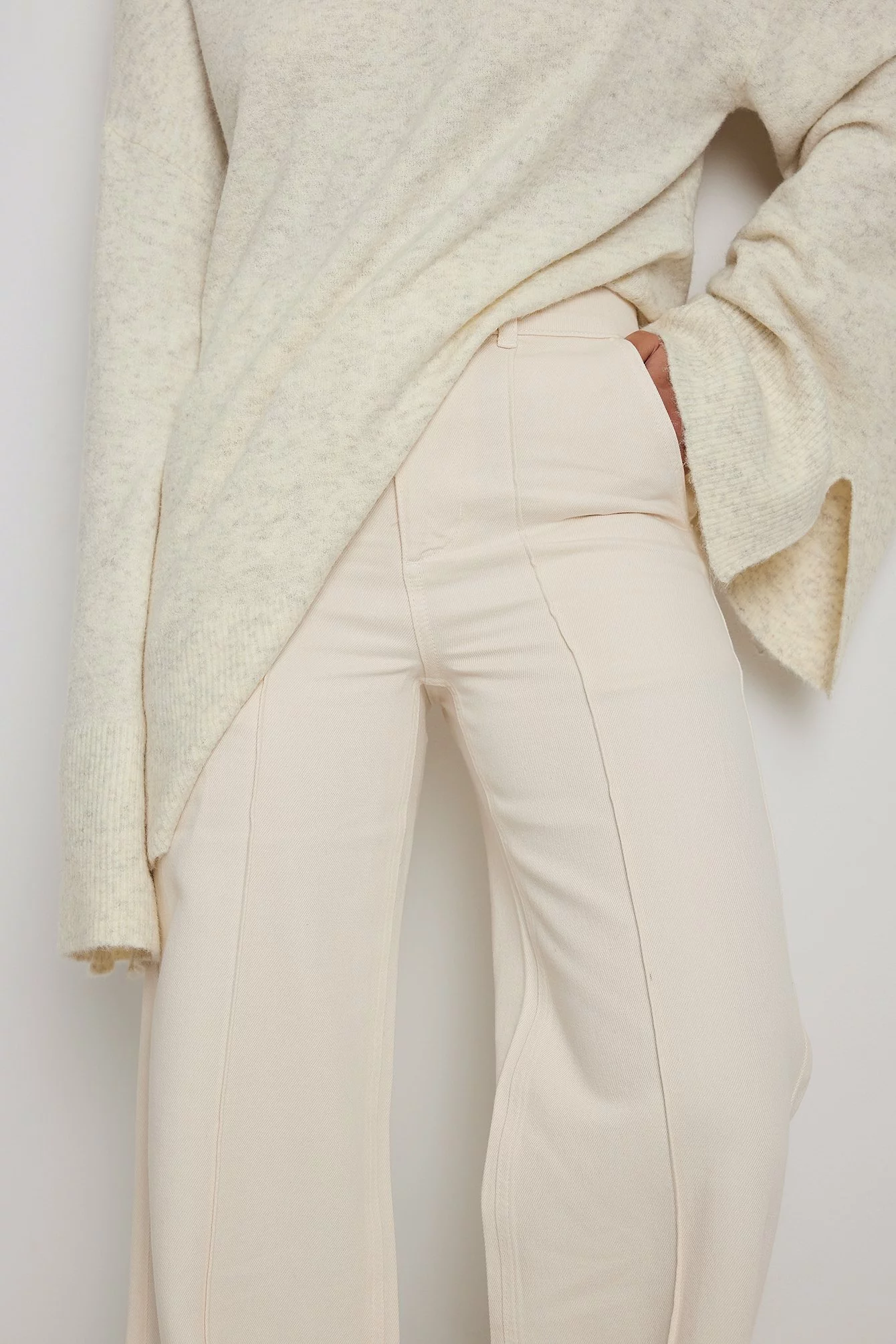 Georgina Lennon X NA-KD Seam Detail Denim - Image 10