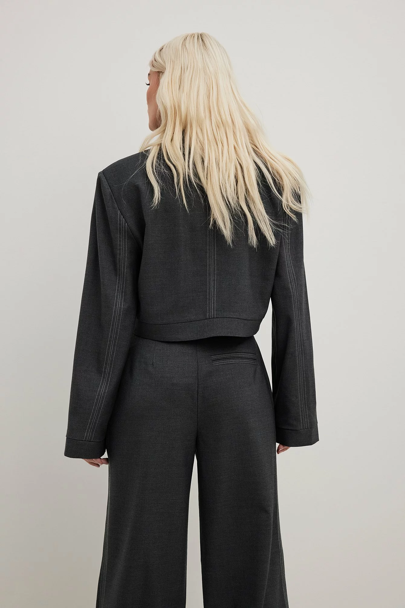 Picked By Hanna Schönberg Seam Detail Short Jacket - Image 10