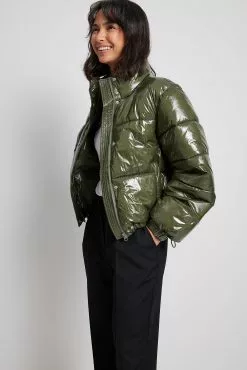 NA-KD Shiny Padded Jacket