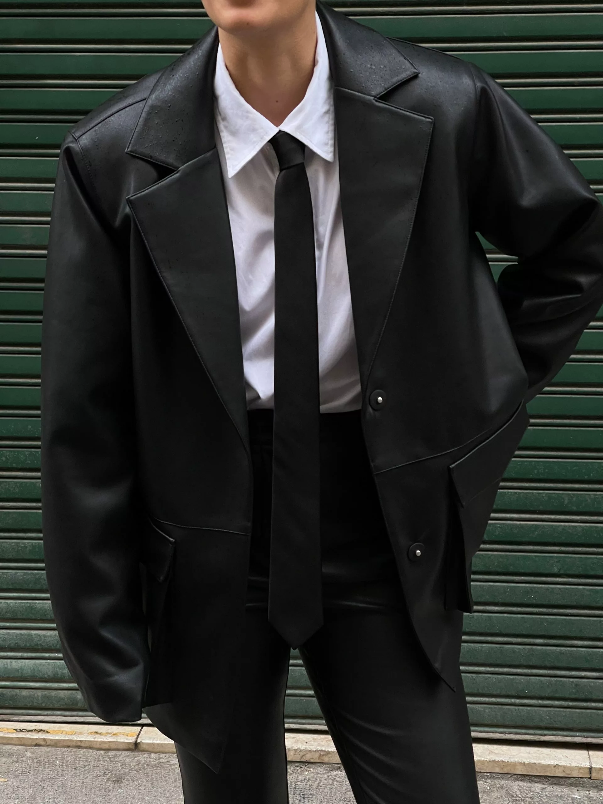 NA-KD Short Pu Jacket - Image 6