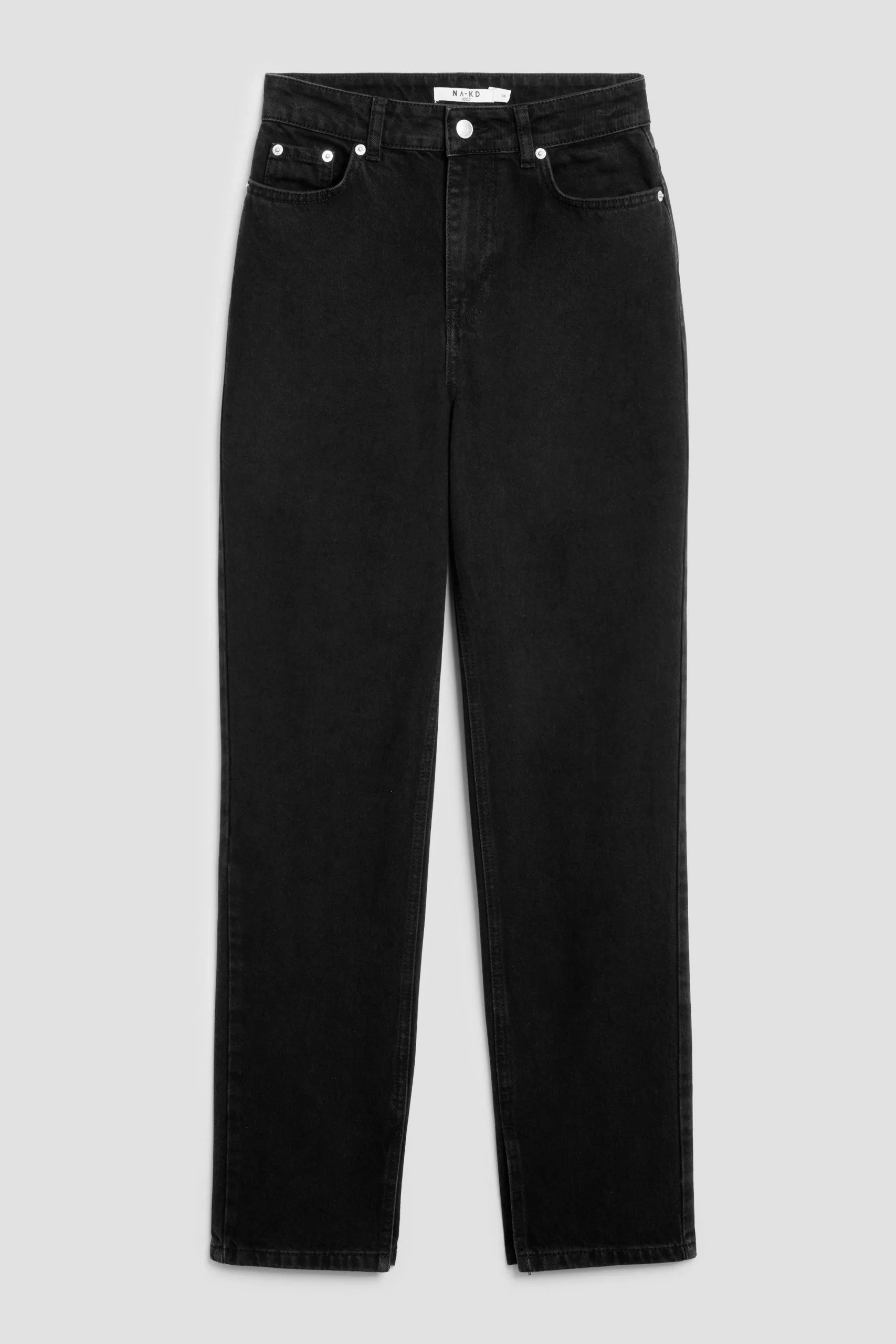 NA-KD Trend Side Slit Denim - Image 5