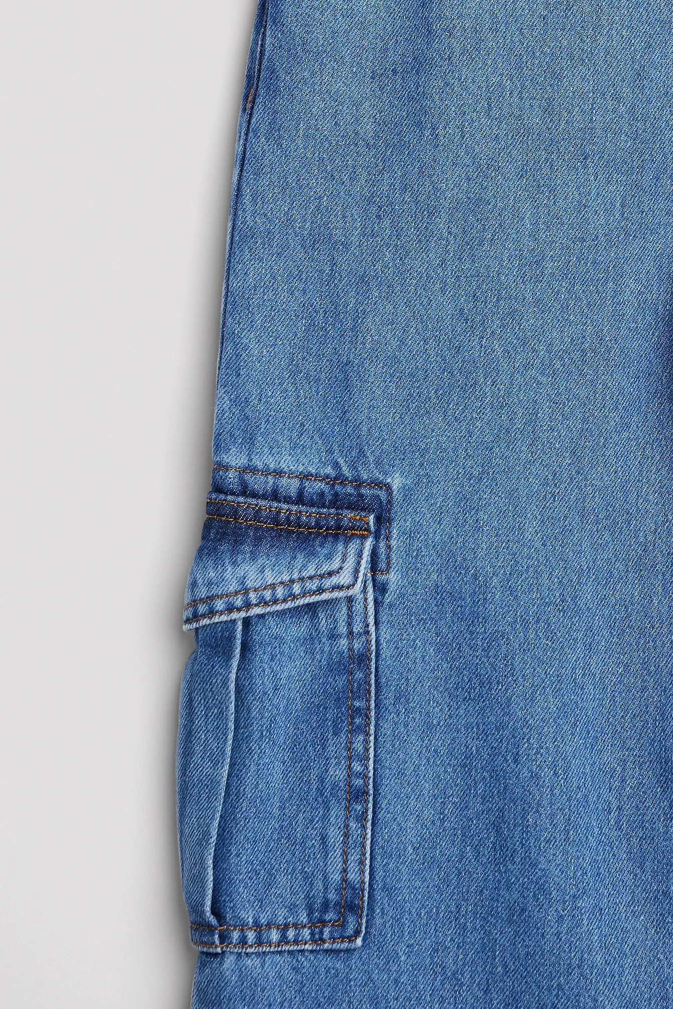 NA-KD Soft Rigid Pocket Detail Denim - Image 7