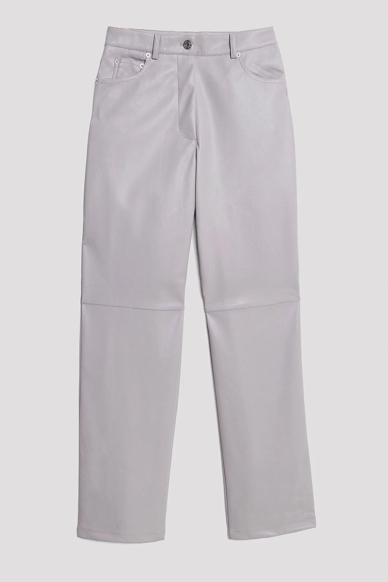 NA-KD Trend Straight PU Pants - Image 17