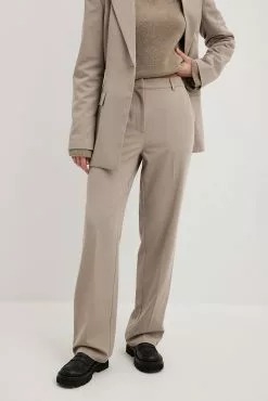 Lojsan Wallin X NA-KD Straight Fit Trousers