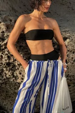 NA-KD ART Striped Pants