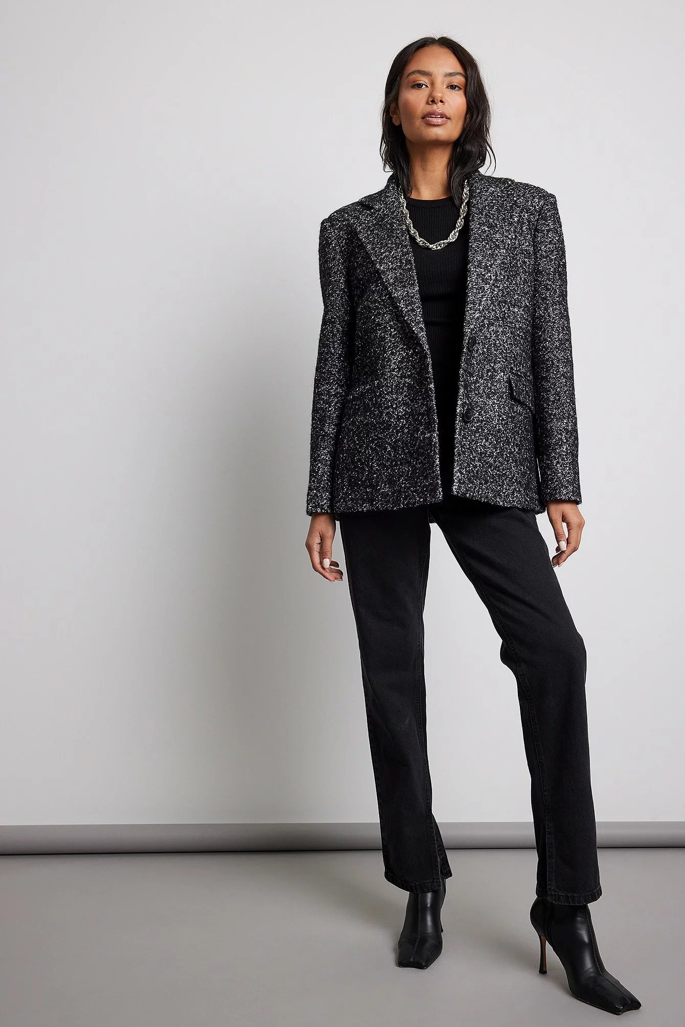NA-KD Trend Structured Blazer Coat - Image 6