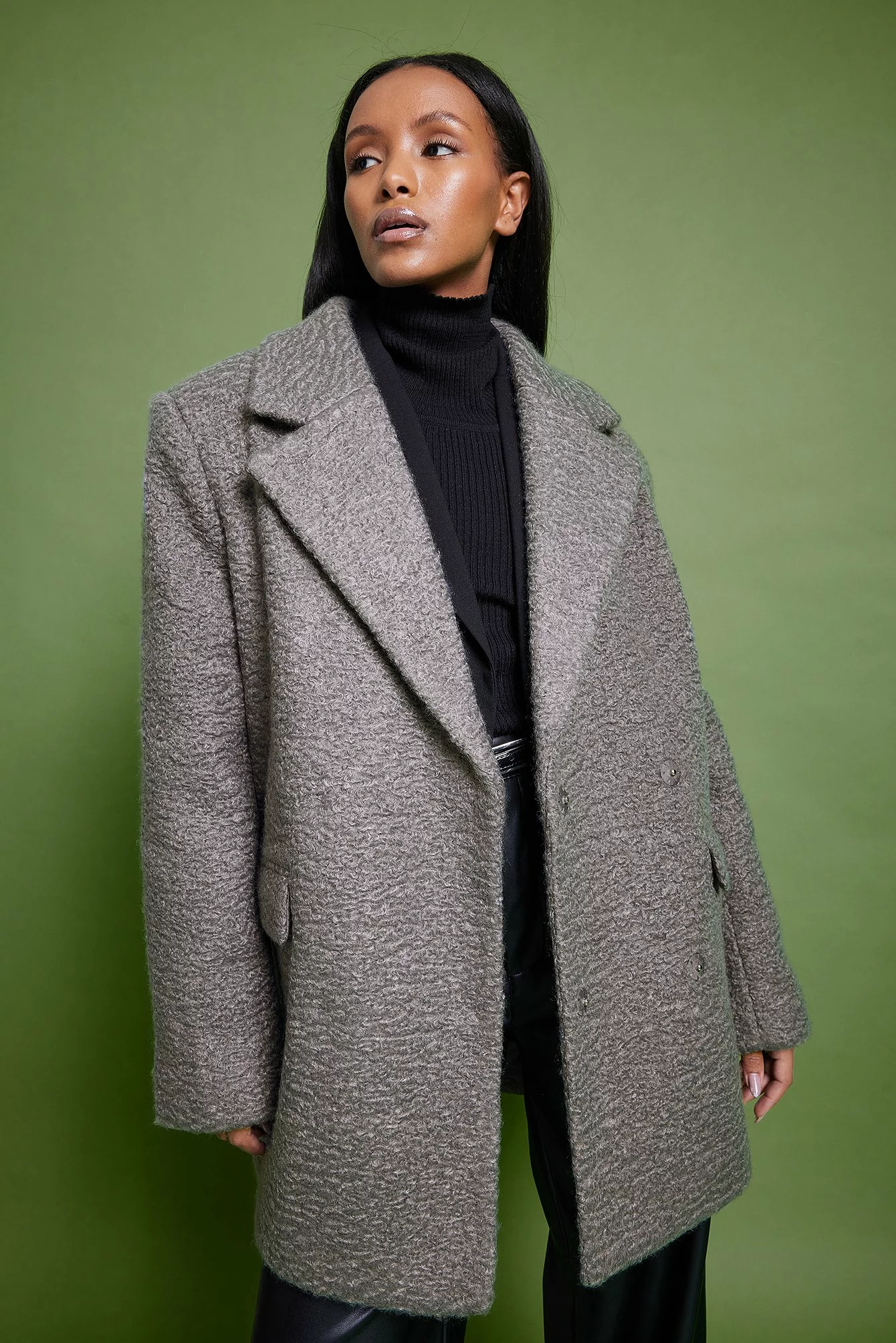 NA-KD Structured Short Coat - Image 7