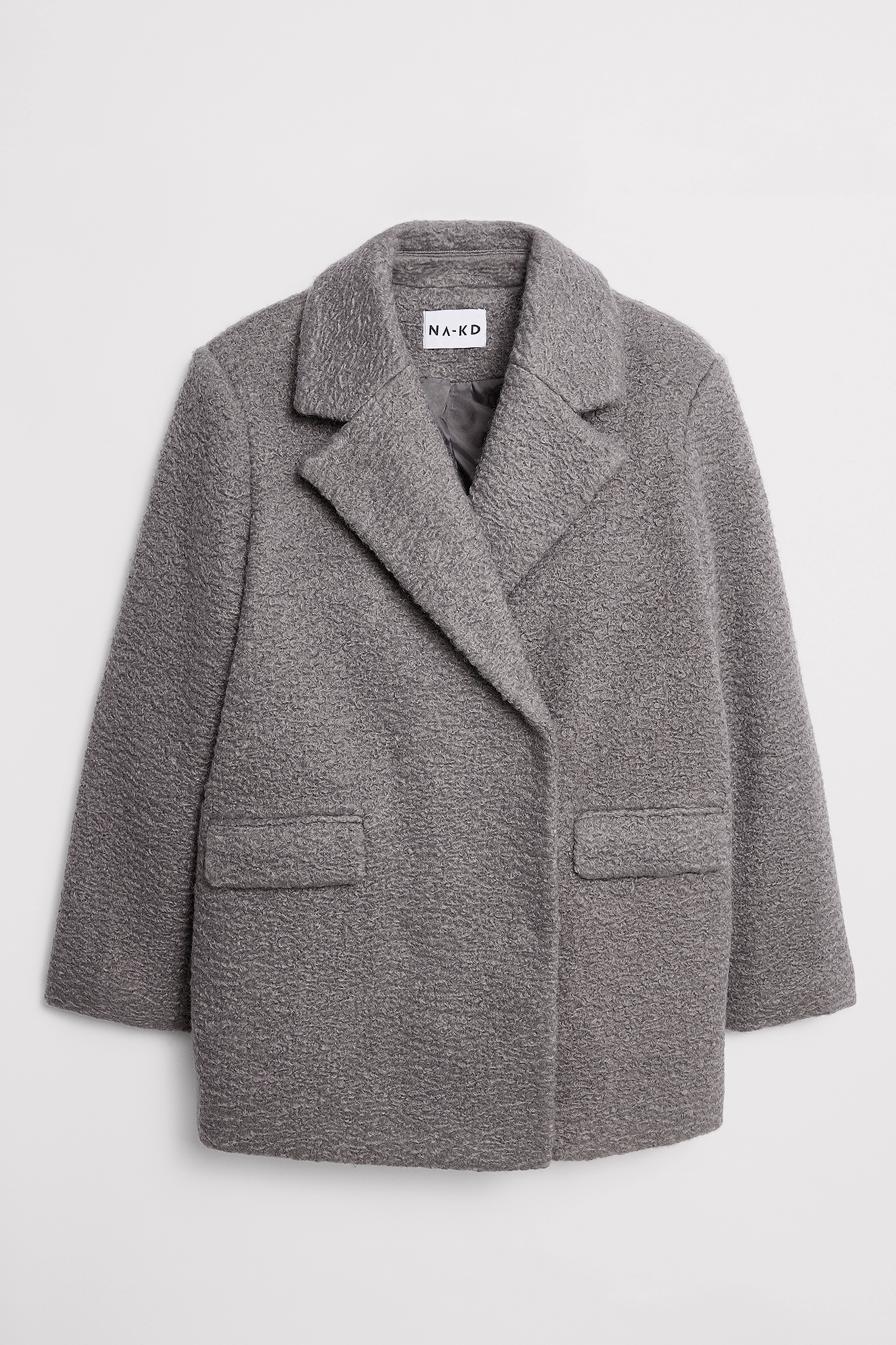 NA-KD Structured Short Coat - Image 2