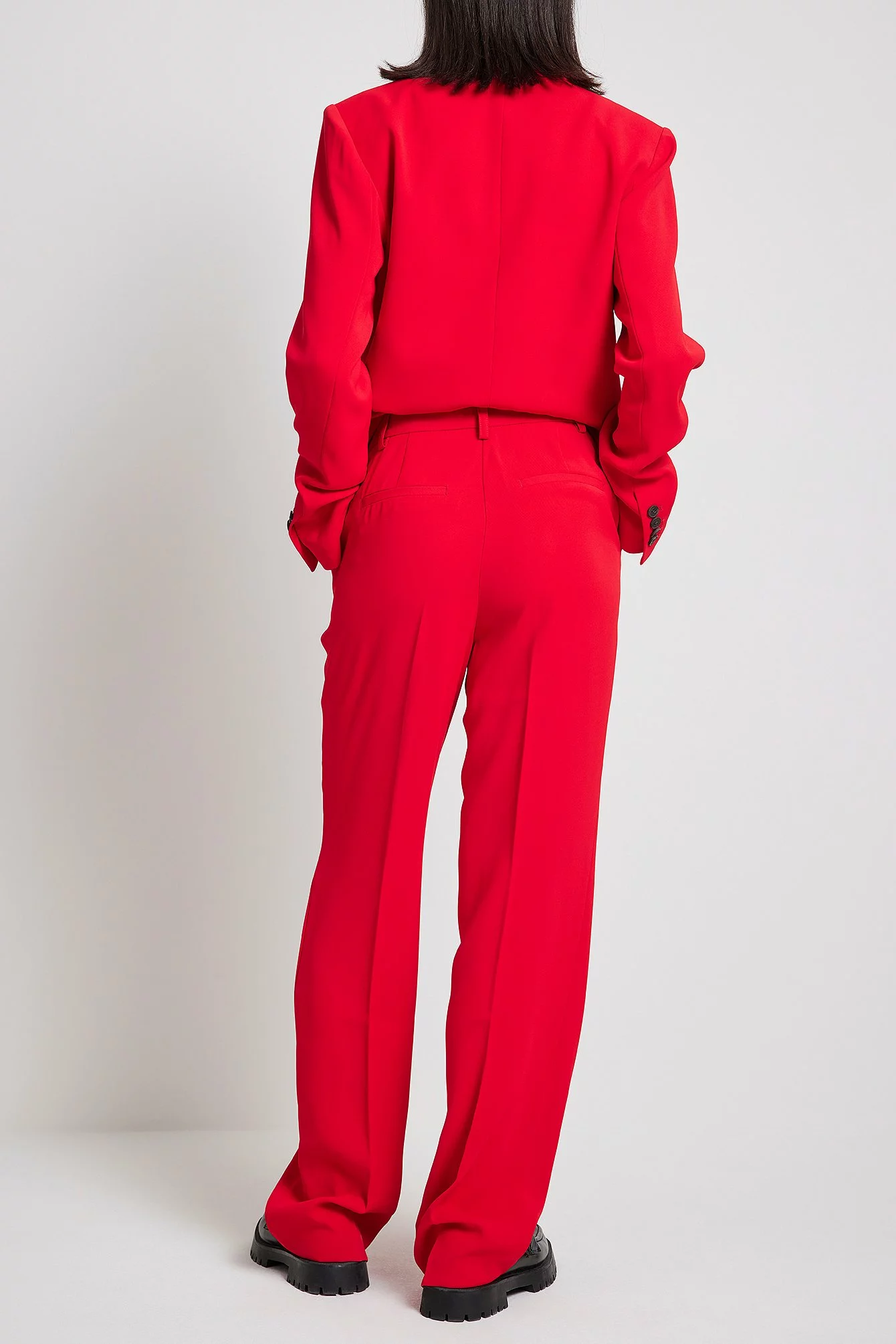 NA-KD Classic Tailored Regular Straight Leg Suit Pants - Image 22