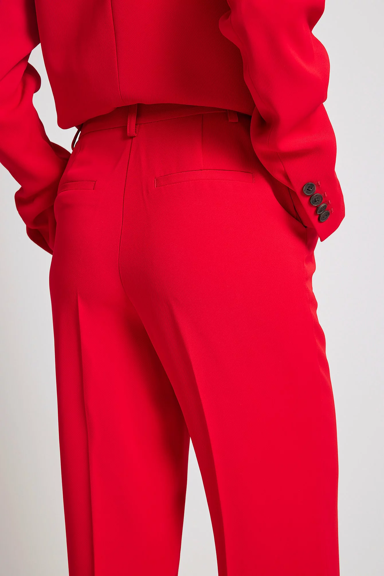 NA-KD Classic Tailored Regular Straight Leg Suit Pants - Image 24