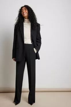 NA-KD Classic Tailored Side Slit Suit Pants