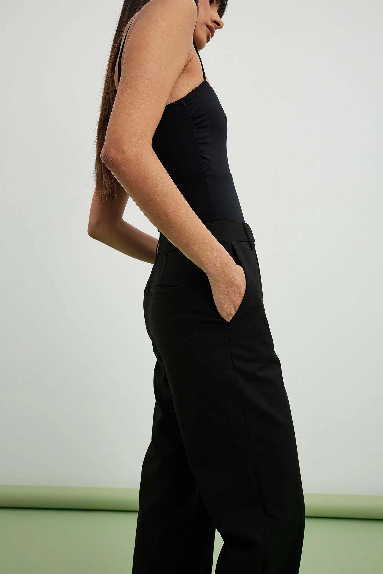 NA-KD Classic Tailored Straight Leg Suit Pants - Image 11