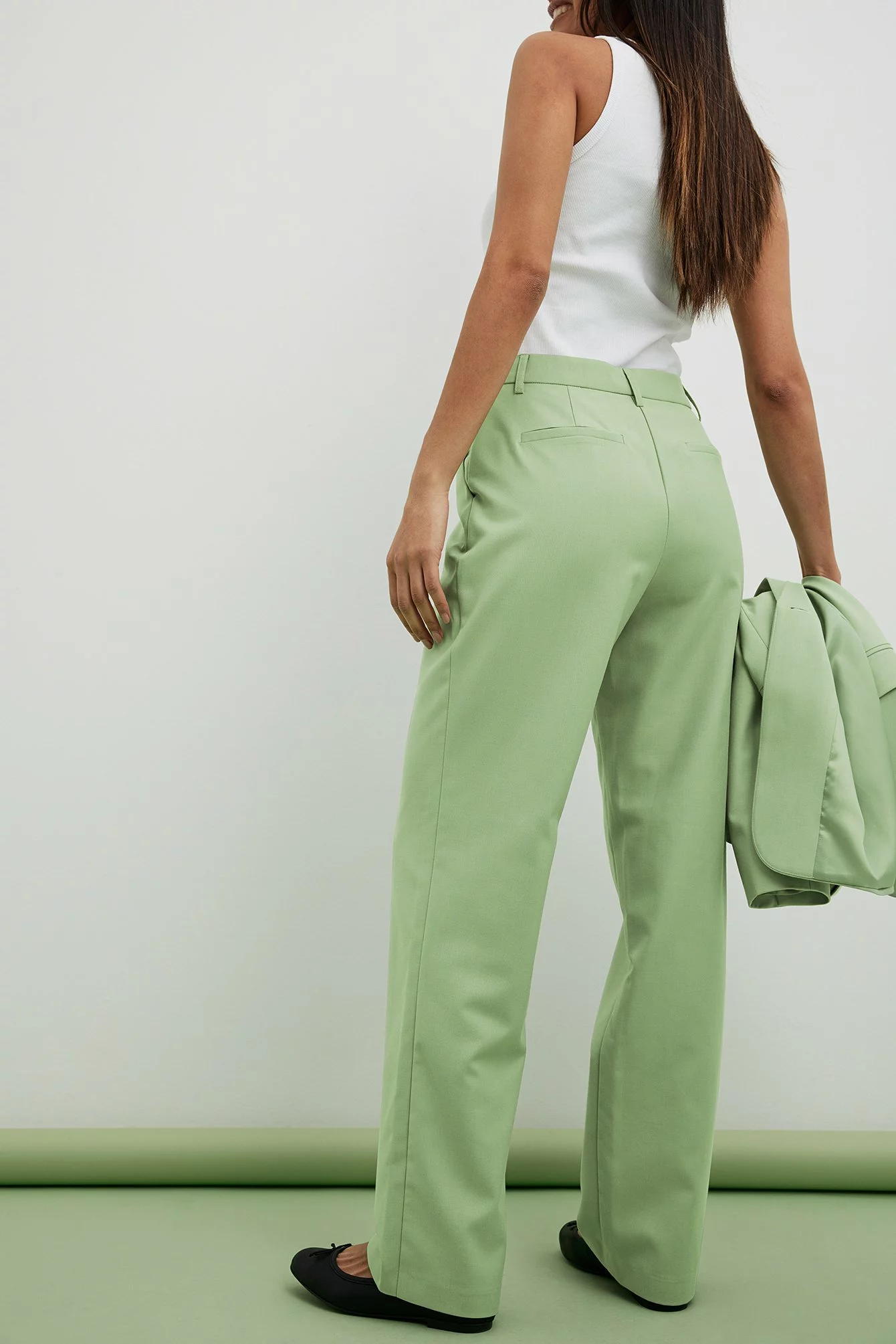 NA-KD Classic Tailored Straight Leg Suit Pants - Image 19