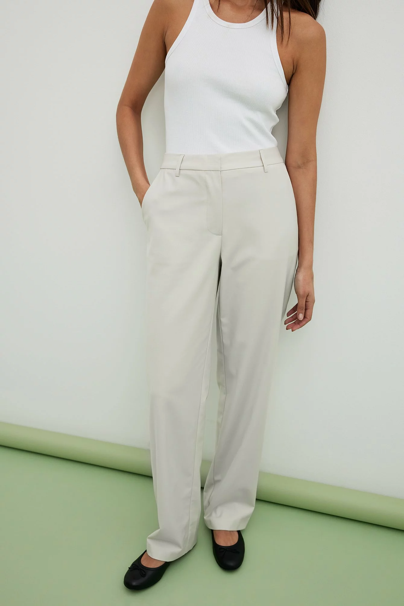 NA-KD Classic Tailored Straight Leg Suit Pants - Image 17