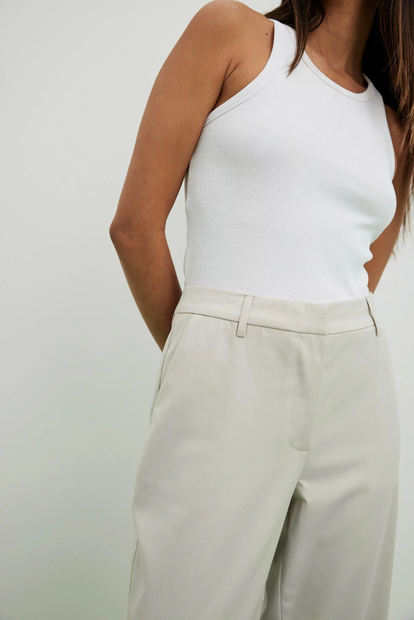 NA-KD Classic Tailored Straight Leg Suit Pants - Image 13