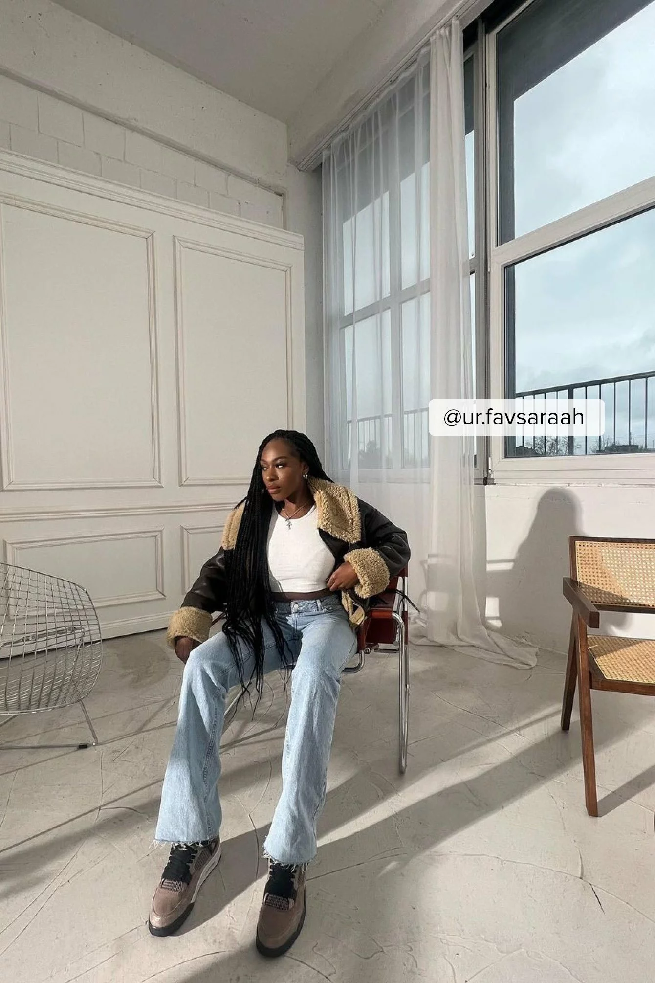 NA-KD Trend Flared High Waist Jeans - Image 6