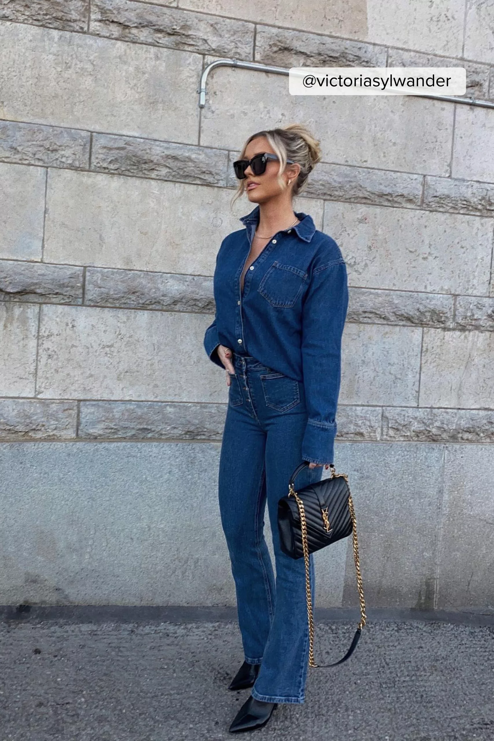 Sanna Jörnvik X NA-KD Pocket Detail Denim - Image 5