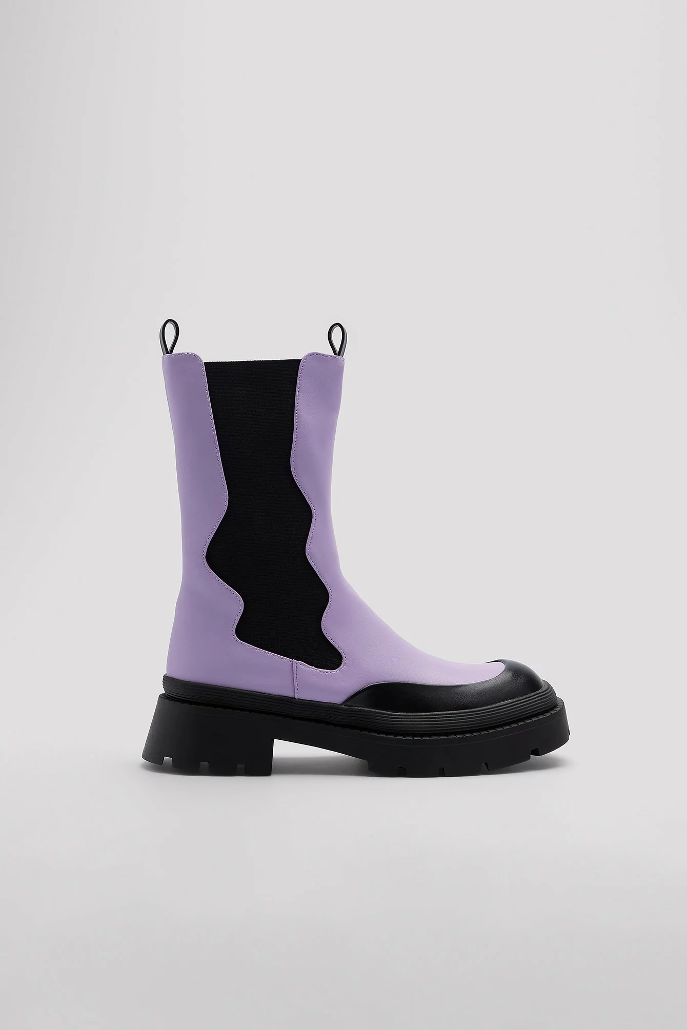 NA-KD Shoes Wavy Elastic Boots - Image 5