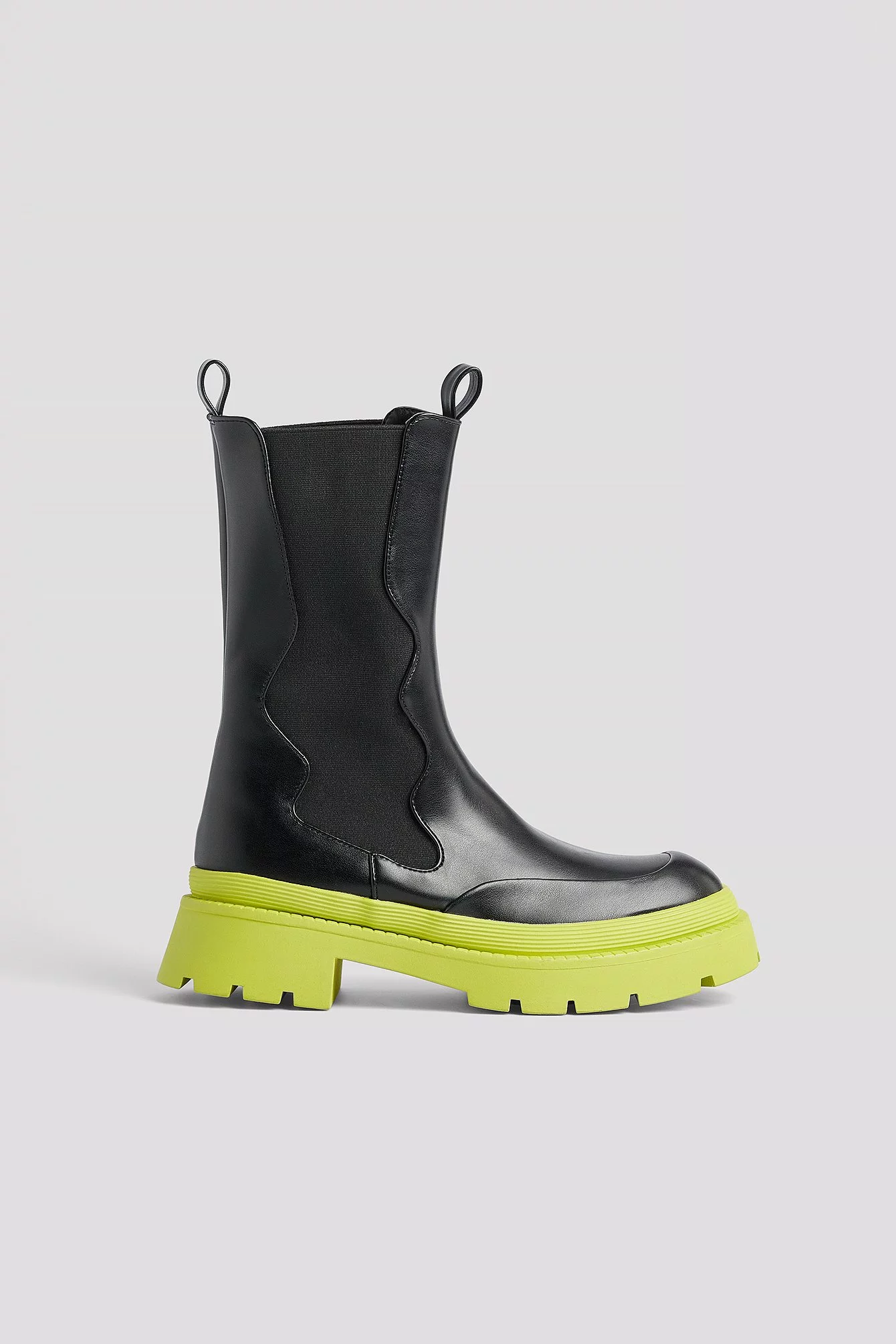 NA-KD Shoes Wavy Elastic Boots - Image 9