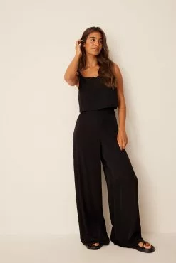 Lisa & Lena For NA-KD Wide Flowy Trousers