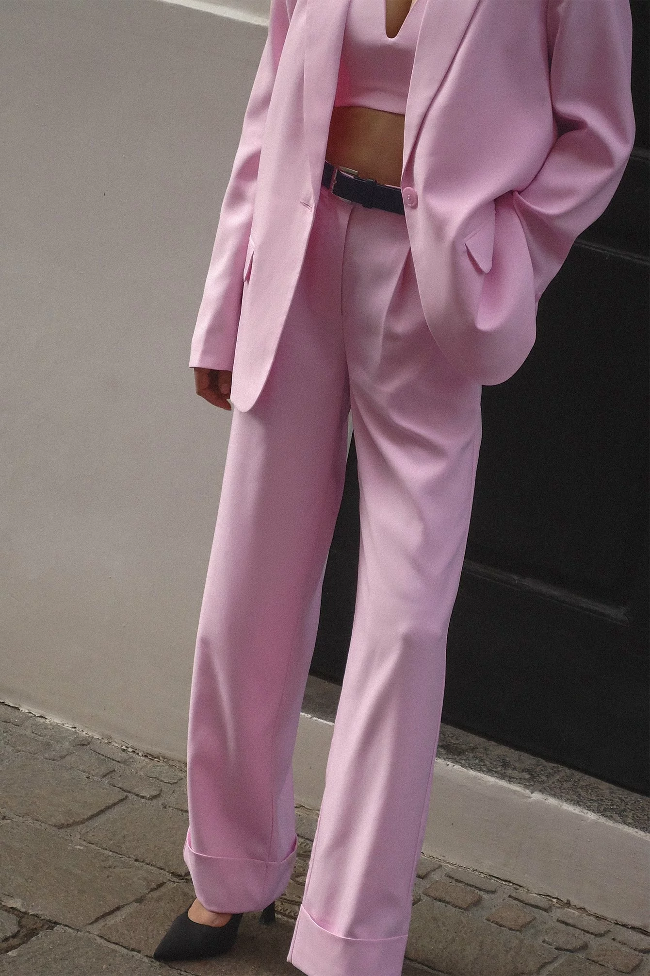 Lima Ché X NA-KD Wide Suit Trousers - Image 6