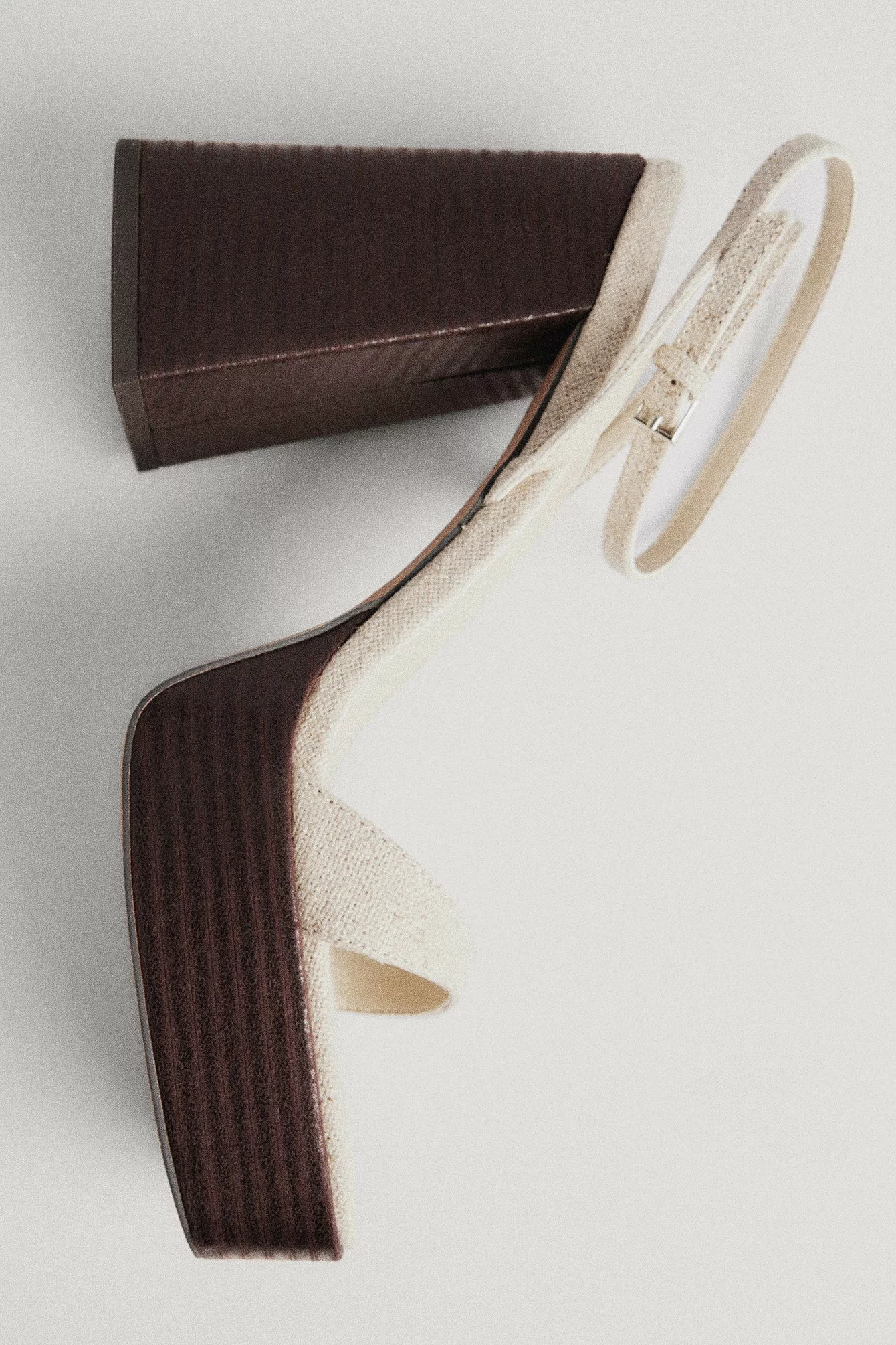 NA-KD Shoes Wooden Heel Platform Sandals - Image 9