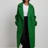 Klara Montes X NA-KD Wool Blend Midi Coat